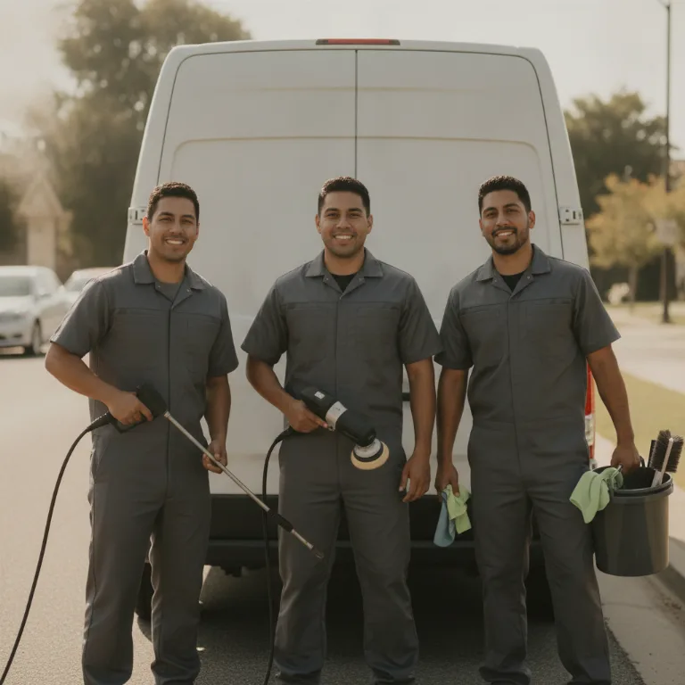 Detalhe Automóvel equipe em Guarapari